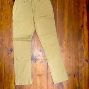 Ultimate straight khaki pants.